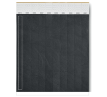 One sheet of 10 wristbands